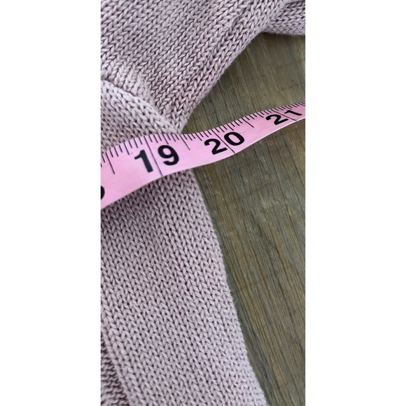 525 America 100% Cotton Pink Long Sleeve Pullover Top SZ: XS/S - Picture 5 of 9